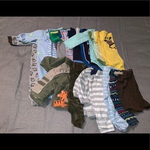 Lot of 17 items 3-6m baby boy